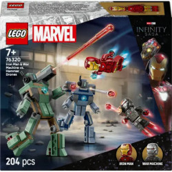 thumb-alternative:LEGO® Marvel Super Heroes™ 76320 Iron Man   War Machine vs. Hammer Drohnen