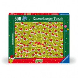 Ravensburger 12001224 Puzzle Merry Grinchmas Challenge 500 Teile
