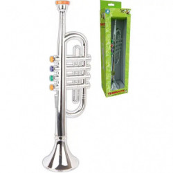 img_0:Boogie Bee Trompete silber, 4 Tasten, 38 cm