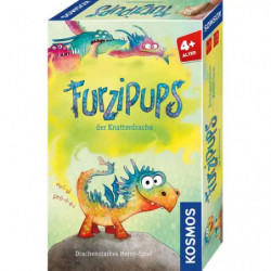img_0:Bunte Furzipups-Spielschachtel mit einem Drachen, für Kinder ab 4 Jahren, von Kosmos.
