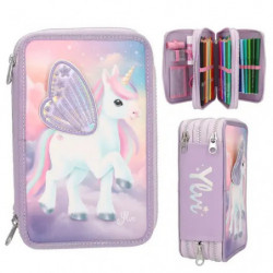 thumb-alternative:Ylvi 3 Fach Federtasche mit a