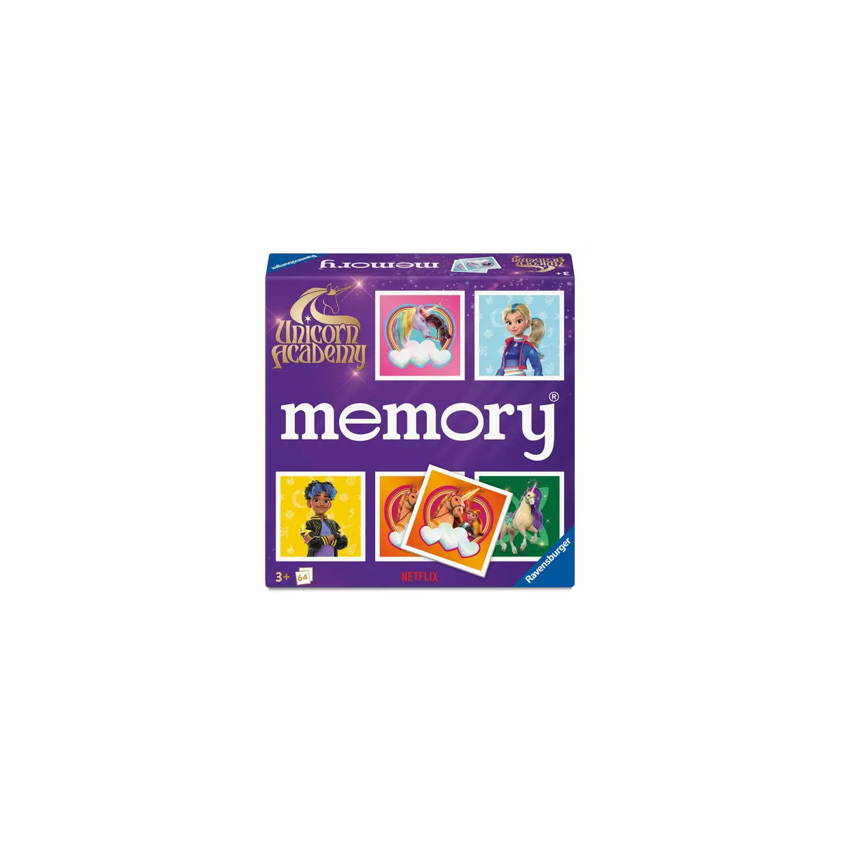 Ravensburger 24778 memory® Unicorn Academy   Das weltbekannte Merkspiel für alle Fans der Abenteuers